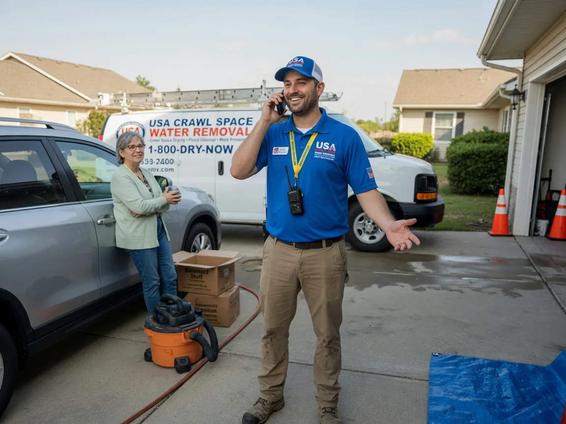 Crawl Space Water Removal Linden, AL FAQs